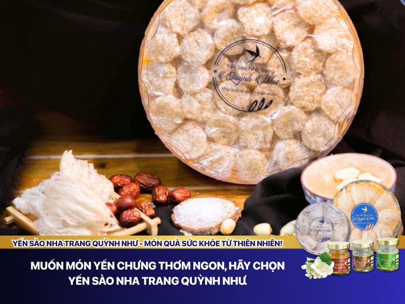 Mua yến sào Quỳnh Như