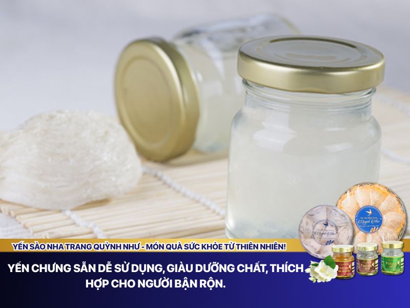Hũ yến chưng sẵn