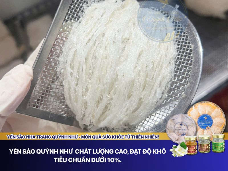 Yến tinh chế chất lượng cao 