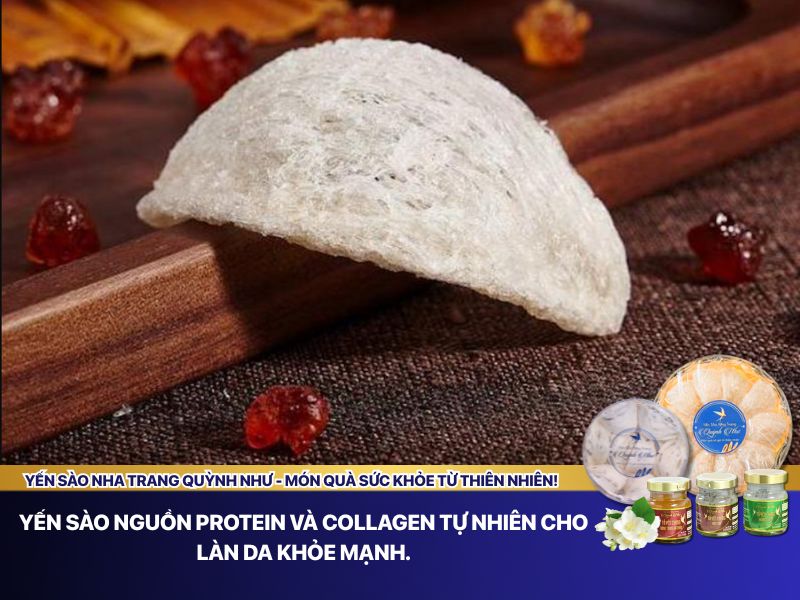 Thành phần làm đẹp có trong yến sào