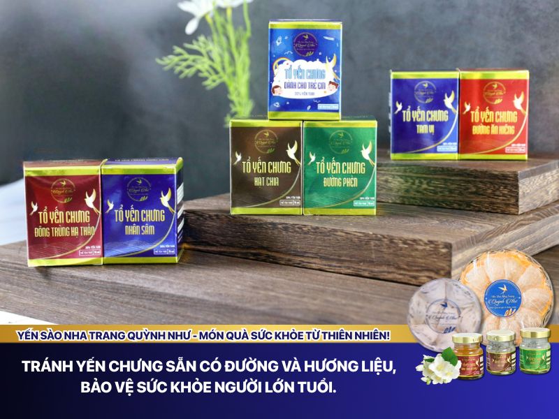 Lưu ý khi chọn mua yến sào cho người già