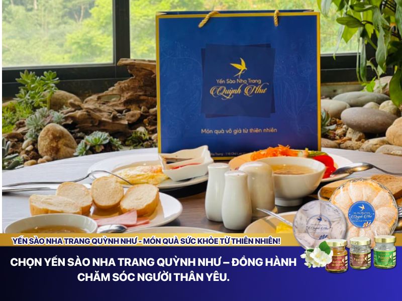 Yến sào Nha Trang Quỳnh Như giải pháp bồi bổ sức khỏe người già