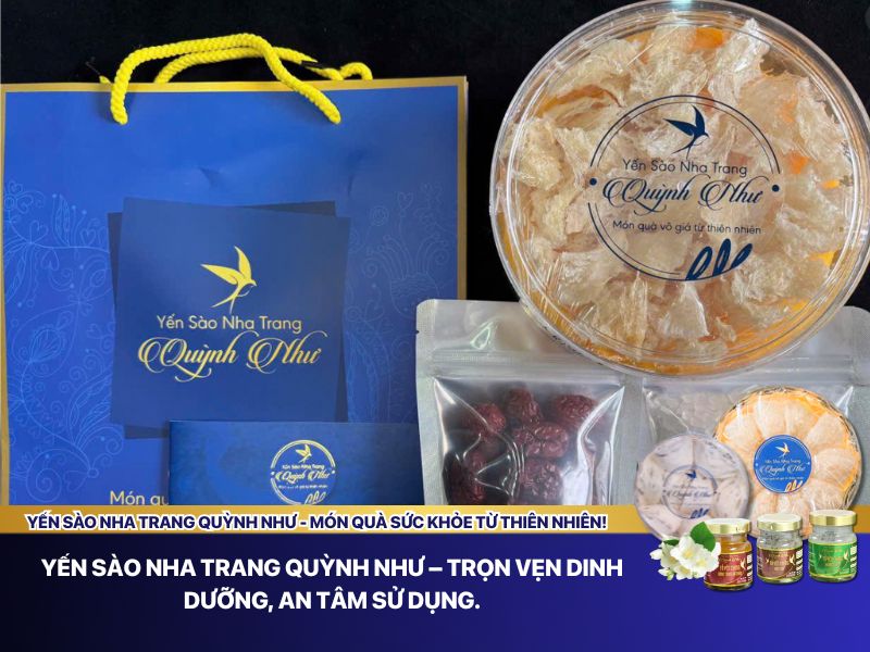 Tổ yến tinh chế quỳnh như