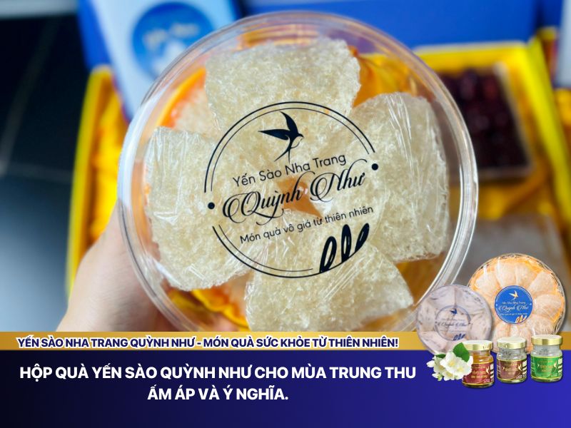 Hộp quà yến sào Quỳnh Như 