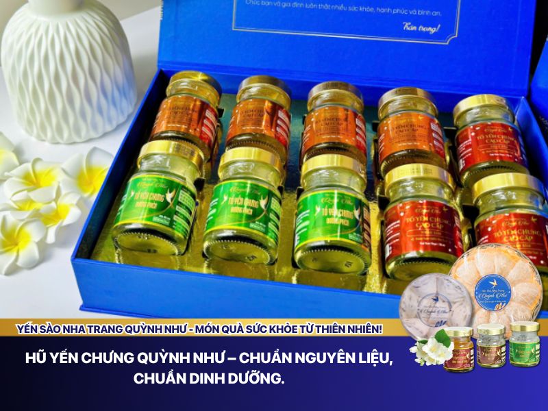 Hũ yến chưng Quỳnh Như 