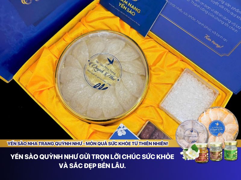 Yến sào Quỳnh Như quà tặng 20/10 
