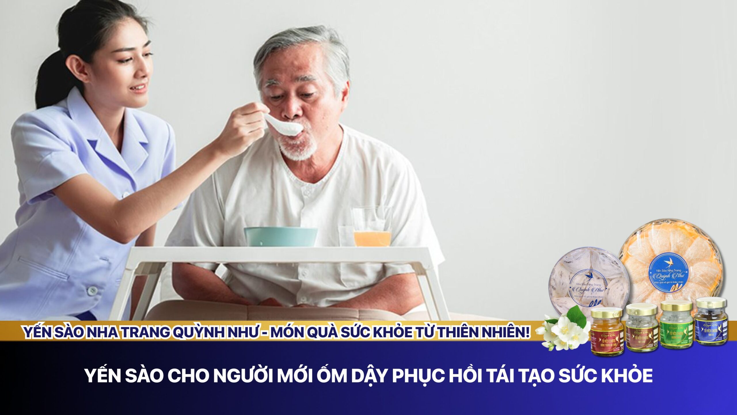Yến sào cho người mới ốm dậy